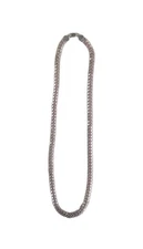 Milor Italy 925 Sterling Silver Chain Necklace 24" 32g 8mm