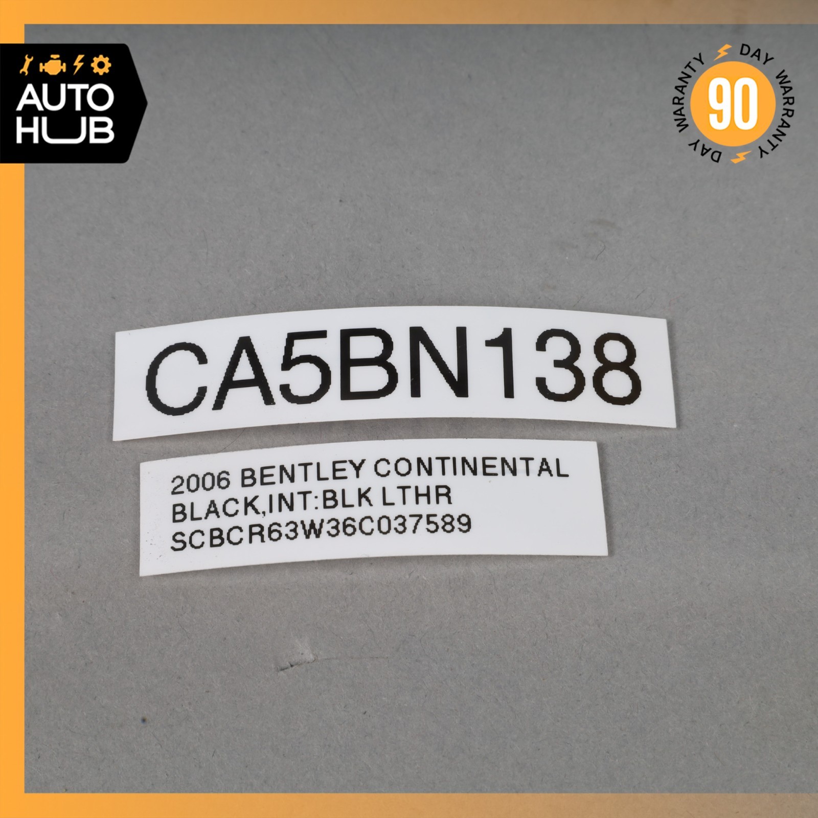 03-13 Bentley Continental GT GTC Transmission Valve Body Mechatronic OEM 61k