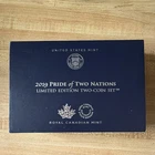 U.S. Mint/RCM 2019 Pride of Two Nations 2-Coin Proof Silver Set 2 oz