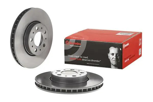 2x Disque de frein ventilé de l'intérieur 09.8633.11 BREMBO pour VOLVO V70 I S70 - Photo 2/8