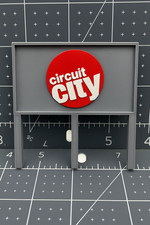 AristoCraft G Scale 1:29 Scale Circuit City Billboard Sign Train Layout Diorama