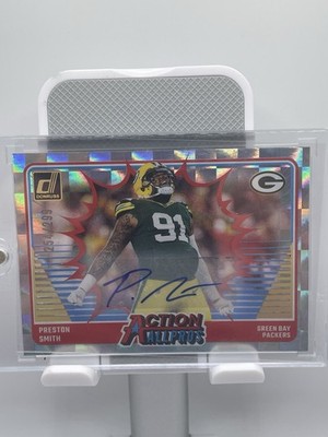 2024 Panini Donruss Action All-Pros Auto /299 Preston Smith #1Auto