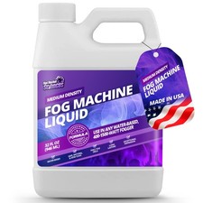 32 oz Fog Machine Liquid Smoke - Medium Density Smoke Machine Fog, Fog Juice