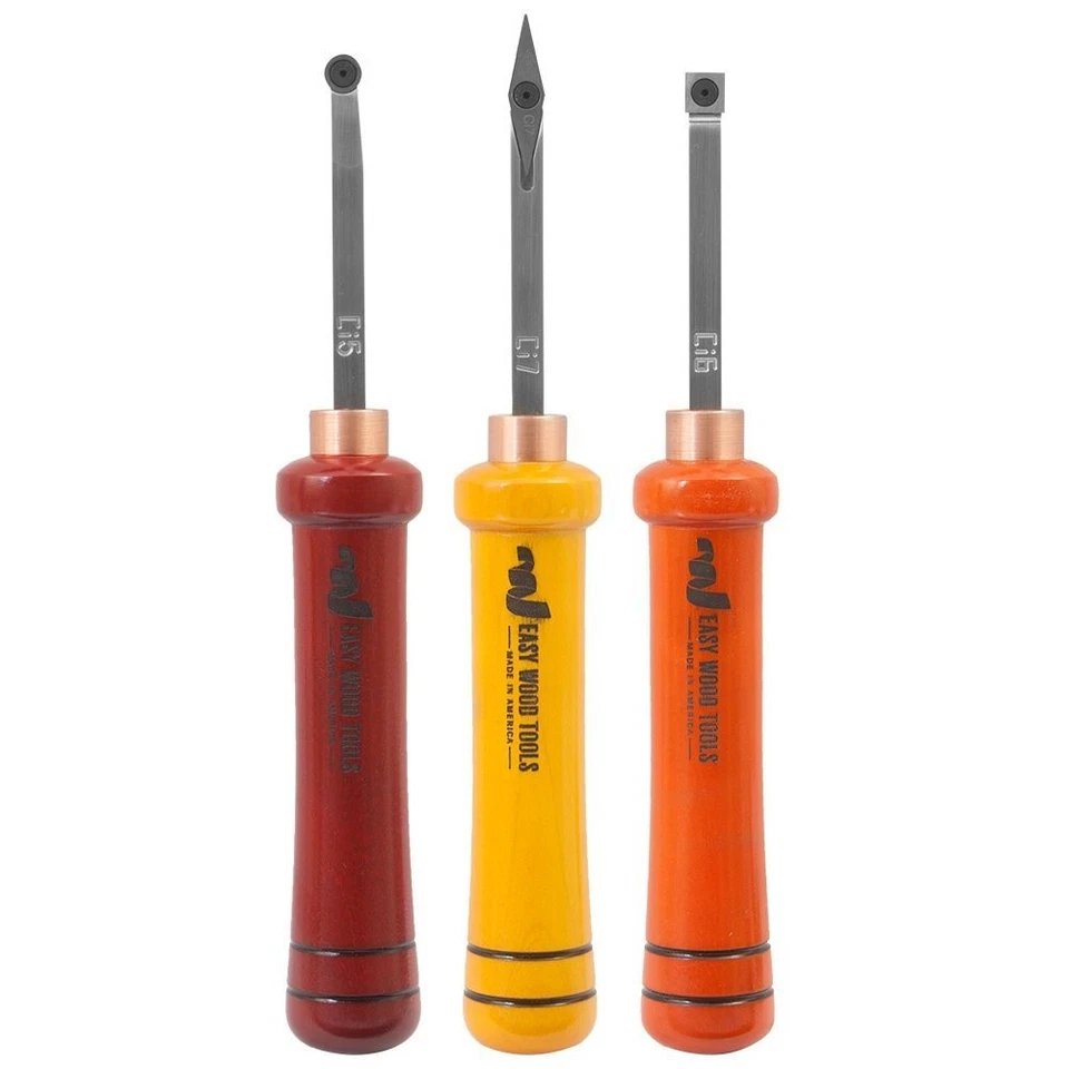 3 Piece Carbide Micro Turning Set by with Bonus Rougher Carbide Cutter - Image 3 of 4