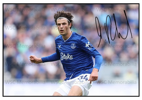 12318. Merlin Rohl Signed Pictures (A4 Prints) Everton Freiburg Ingolstadt