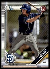 2019 Bowman Draft Hudson Head San Diego Padres #BD-69