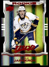 2014-15 Upper Deck Colors & Contours Teal Diecuts Calle Jarnkrok Rookie