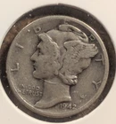 1942-D MERCURY DIME