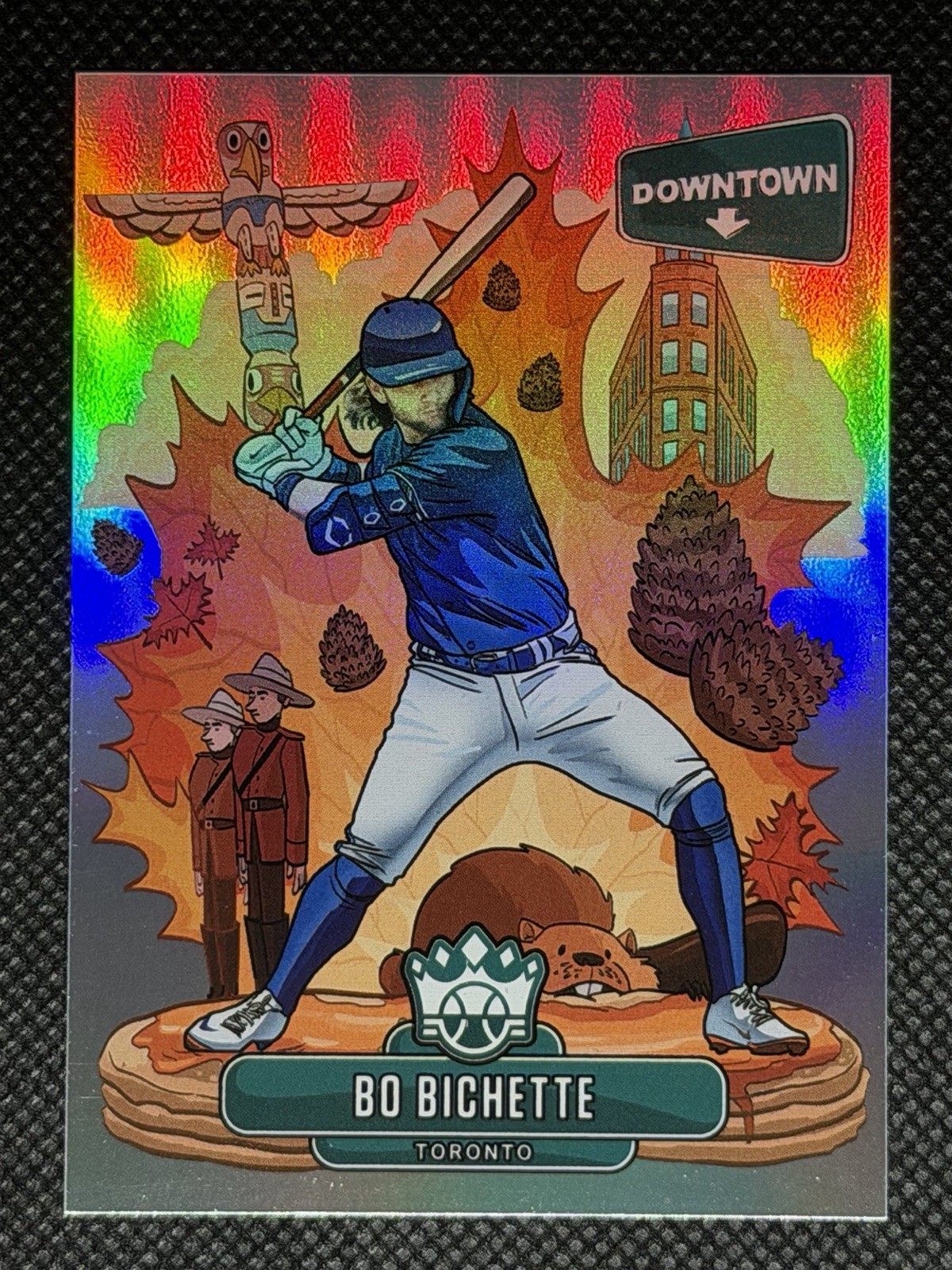 2021 Panini Diamond Kings BO BICHETTE Downtown D-9 SSP Toronto Blue Jays