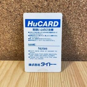 TATSUJIN NEC PC Engine Hucard Only Taito 1992