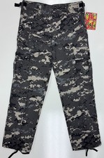 Boys Size Small, Kid's Subdued Urban Digital Camouflage BDU Trousers Cargo Pants