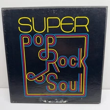 SUPER POP ROCK & SOUL, 5 LP Box Set, Various Artists VINYL Columbia Treasury