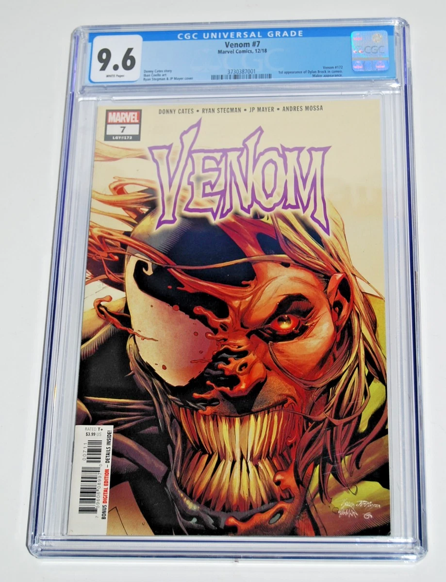 Venom 9.6 Near Mint + Certified Guaranty Company (CGC) Marvel