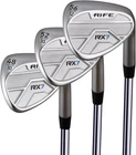 Rife Golf RX7 Wedge Set 48° (PW), 52° (GW), 56° (SW) Men's Standard Right Handed