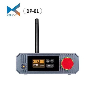 XDUOO DP-01 Lossless Music Streamer Player Support PCM768kHz/32bit DSD512, MQA