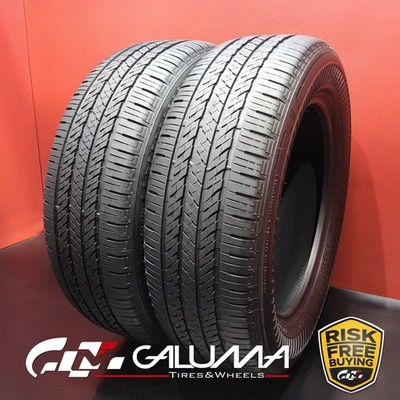 Set of 2 Tires LikeNEW Bridgestone Alenza A/S 02 RFT RunFlat XL 235/60R18 #95614