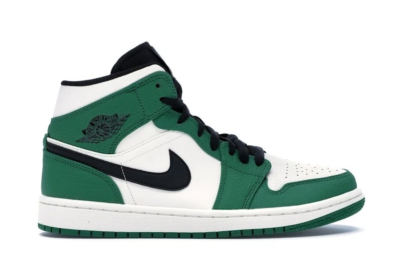 Jordan 1 Mid Pine Green 2018 for Sale | Authenticity Guaranteed | eBay