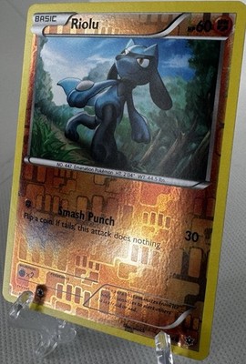 Riolu 46/124 Common Fates Collide Pokemon Reverse Holo Lightly Played