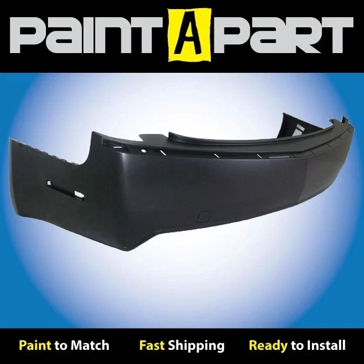 FOR 2008-2014 Cadillac CTS W/OSnsr Holes Rear Bumper PREMIUM Painted to Match Foto 2 de 3
