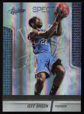 Jeff Green 2009-10 Absolute Memorabilia Spectrum Platinum #85 #/25 - OKC Thunder