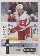 2019 Upper Deck Synergy Rookie Journey Away Jersey /899 Filip Zadina #RP-3 01ks