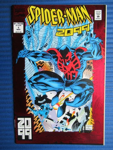 SPIDER-MAN 2099 # 1 - (NM+) -ORIGIN SPIDER-MAN 2099-RED FOIL COVER-VENOM-CARNAGE