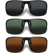 3 Stück Sonnenbrille zum Aufstecken Polarisi...