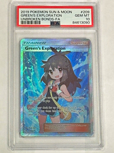 Green's Exploration graded PSA 10 for sale on eBay