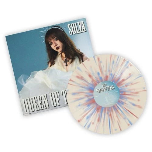 Solya - Queen of Texas Red & Blue Starburst Vinyl Record LP /1000 PRESALE✅