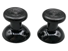 Set of 2x Scuf genuine replacement thumbstick caps covers Black Tall Long