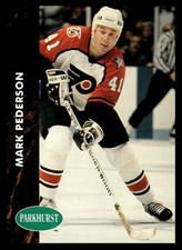 1992-93 Pro Set Parkhurst Mark Pederson #345 Philadelphia Flyers NHL Hockey Base