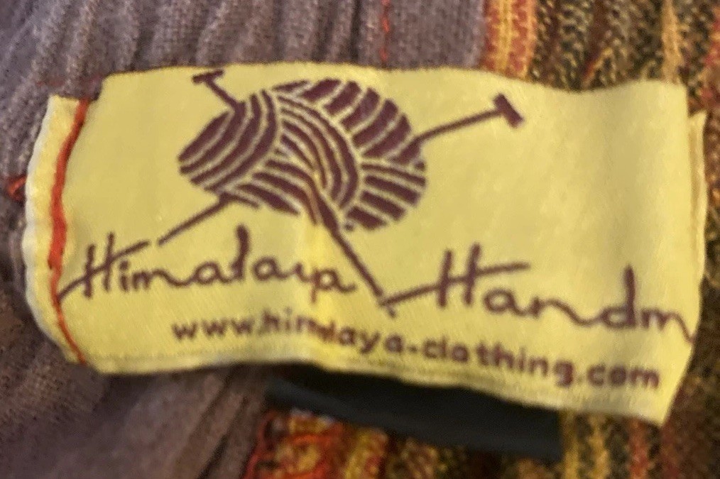 Himalayan Handmade Patchwork Pants Pockets Boho H… - image 2