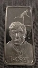 Jim Thorpe - Our Greatest Americans Hamilton Mint 1 Troy oz .999 Silver Bar