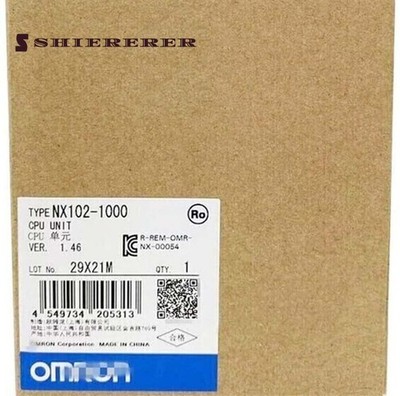 NX102-1020 New Sealed Omron NX102 Database Connection CPU Unit NX102-1020