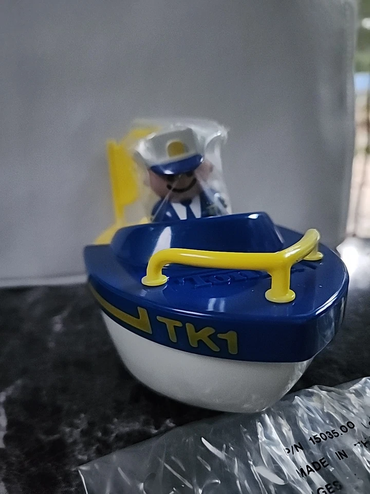 Remolcador Tonka clásico con figura con bolsa de plástico original nuevo Foto 3 de 3