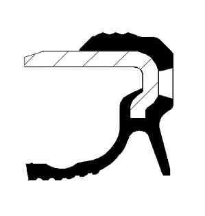 19037092B CORTECO Shaft Seal, crankshaft for OPEL,VAUXHALL