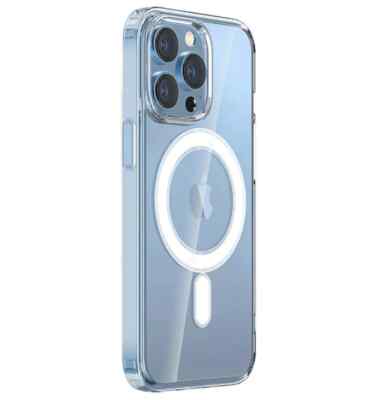 Hülle für Apple iPhone 16 15 Pro 16 Plus 16 Pro Max Magnet Klar MagSafe Cover