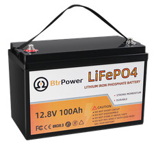 140Ah 100Ah 12V 200ah Lithium Battery LiFePO4 for Solar RV Golf with 100A BMS