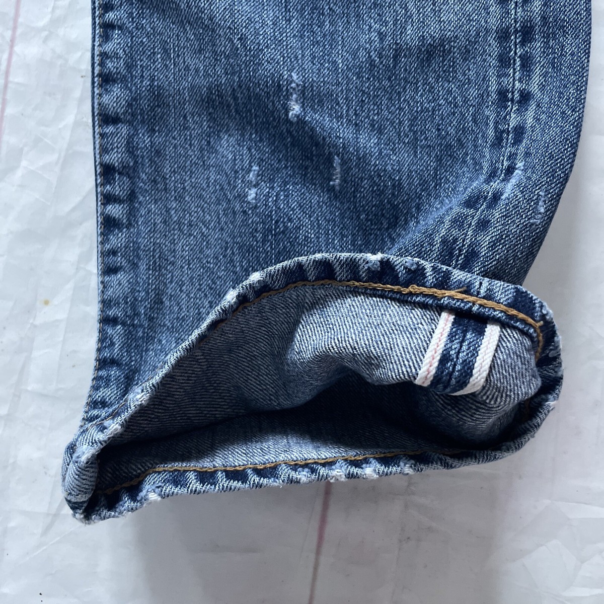 Vintage Levis 505-0217 Selvedge Redline Single Stitch LVC Clothing