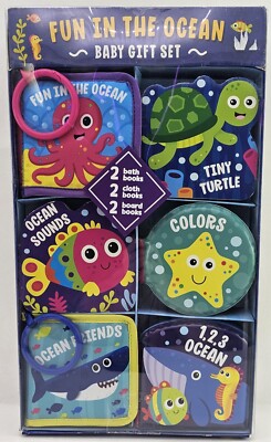 Fun in the ocean baby gift set
