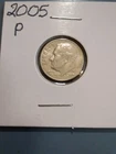 2005-P Roosevelt Dime! In Great Condition! Lots Of Hair! Luster! Nice!**#1680