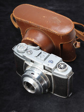 GRAFLEX KOWA CENTURY 35 RANGEFINDER CAMERA W 45MM F/3.5 PROMIRAR LENS  CASE