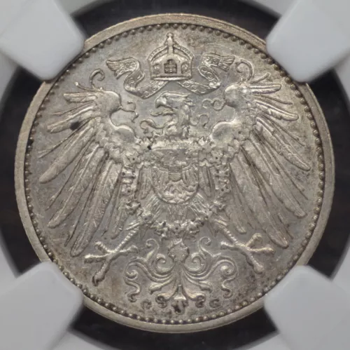 1913 G Germany Mark NGC AU58 RHC1009