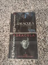 Dracula: The Last Sanctuary/ The Resurrection Game Lot Of 2