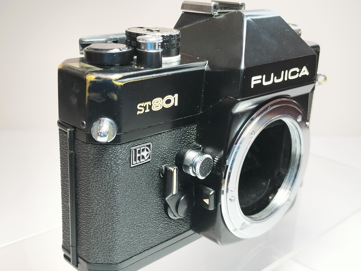 [完動品 測定済] Fujica ST801 Fujinon 55mm F1.8 20年ぶりにフィルムカメラを使ってみた。Fujica ST801/Fujinon