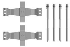 TEXTAR 82557500 Zubehörsatz, Scheibenbremsbelag für TESLA