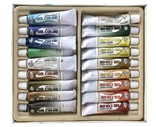 Royal Langnickel 18 pc Oil Paints Set Lightly Used  Paint Sculpting Tools