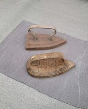 B&uuml;geleisen alt antik, 2 Stk. 20 x 10 cm