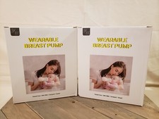 NewLife Wearable Breast Pump - Hands Free / 2 Pack - Electric Portable - NEW