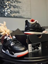 Nike Air Jordan 4 Retro Bred Reimagined (TD) : 8C - 25 EU 100 % Legit + OG box
